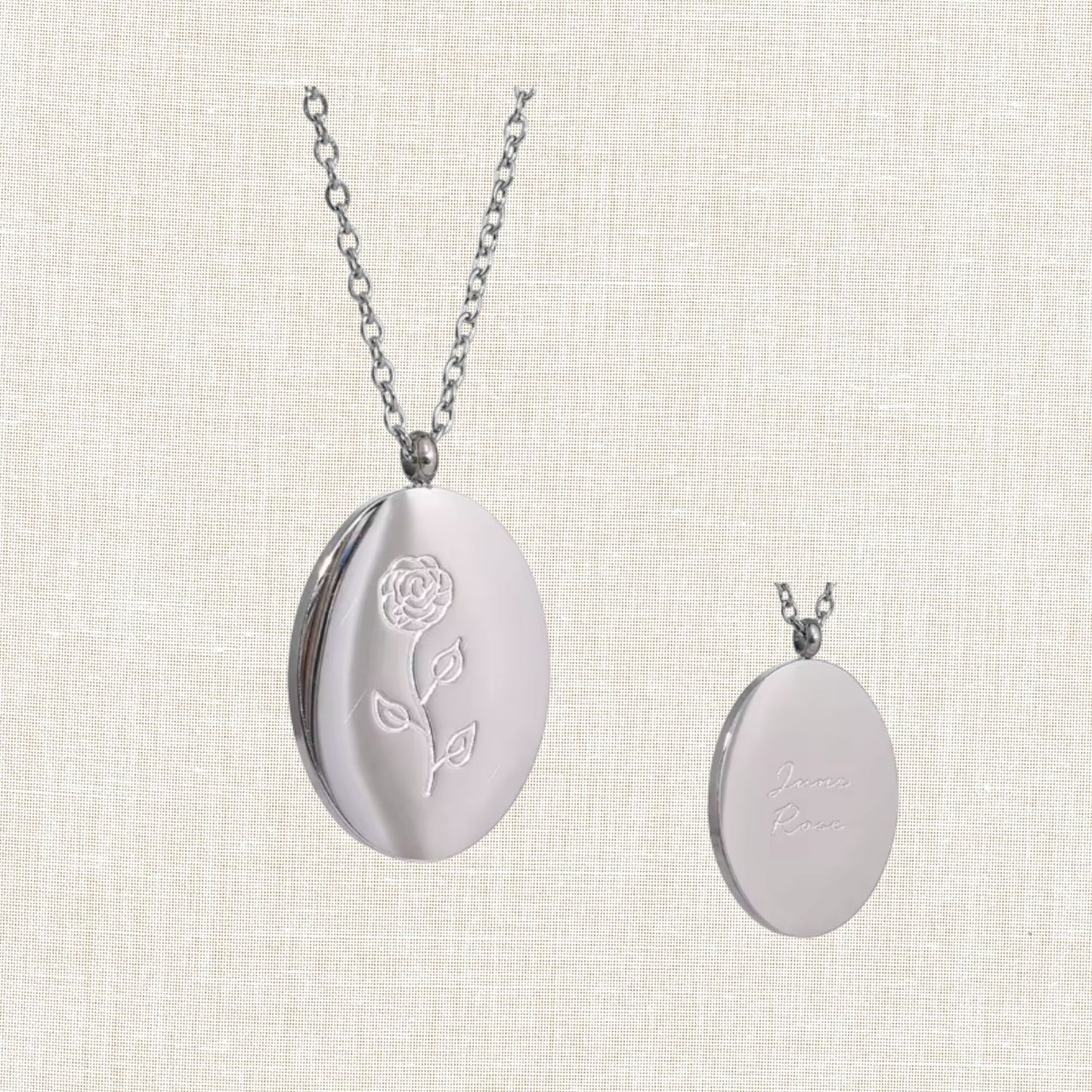Birth Month Flower Necklace