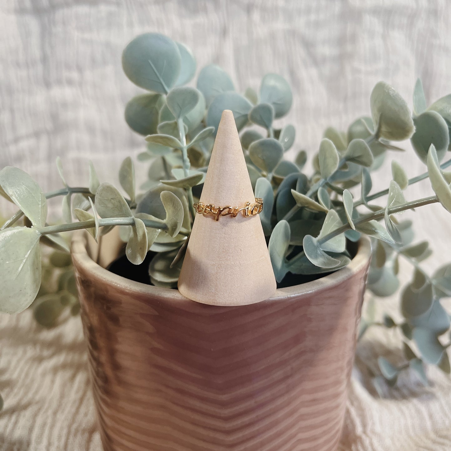 Zodiac Word Ring