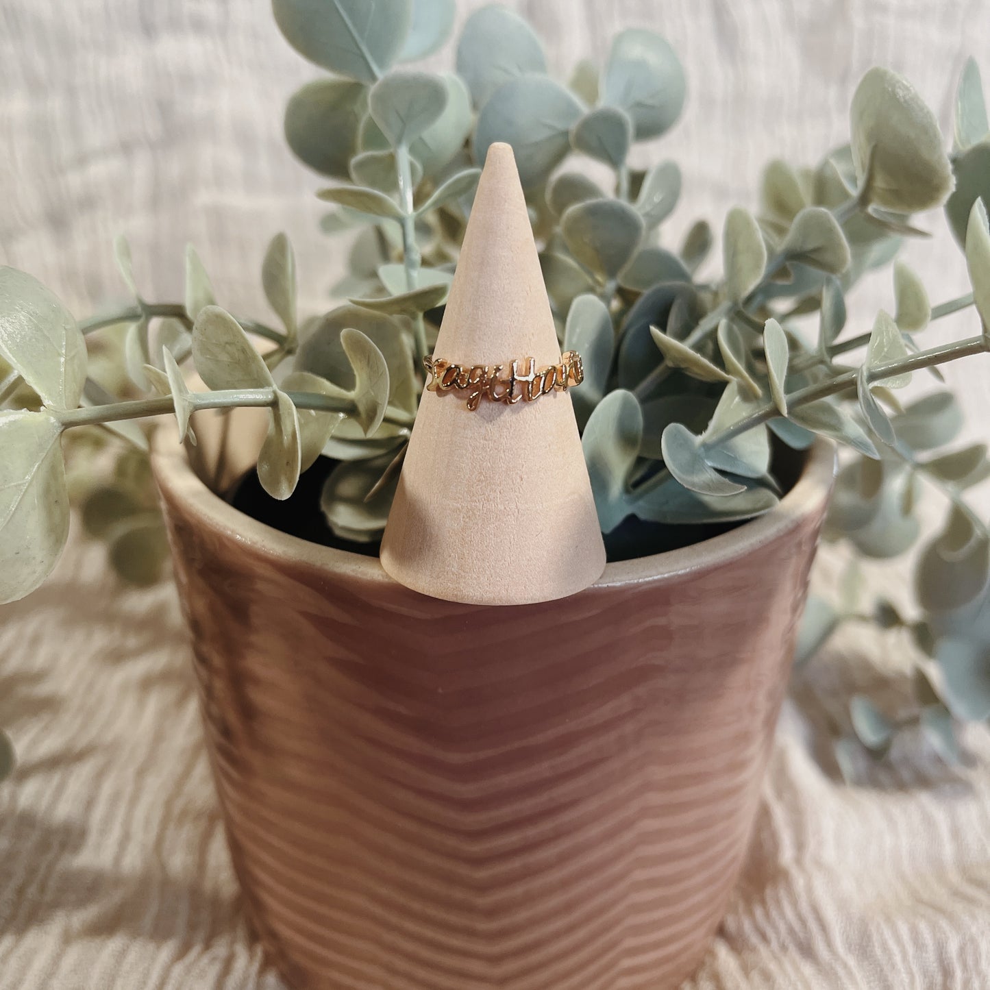 Zodiac Word Ring