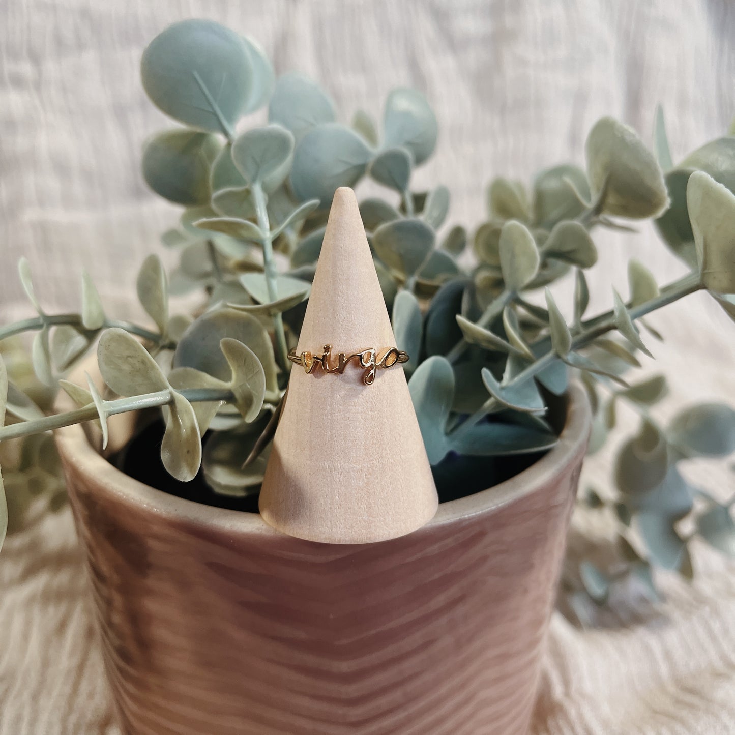 Zodiac Word Ring