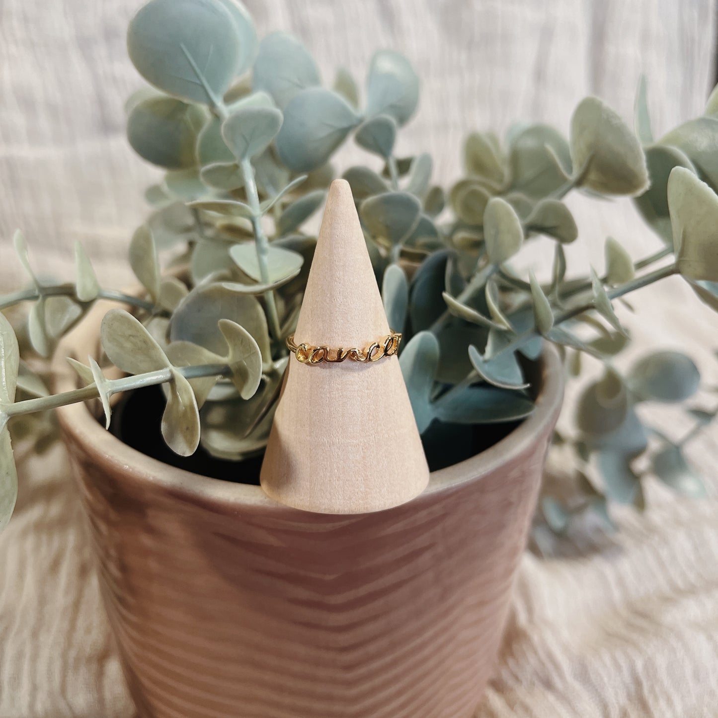Zodiac Word Ring