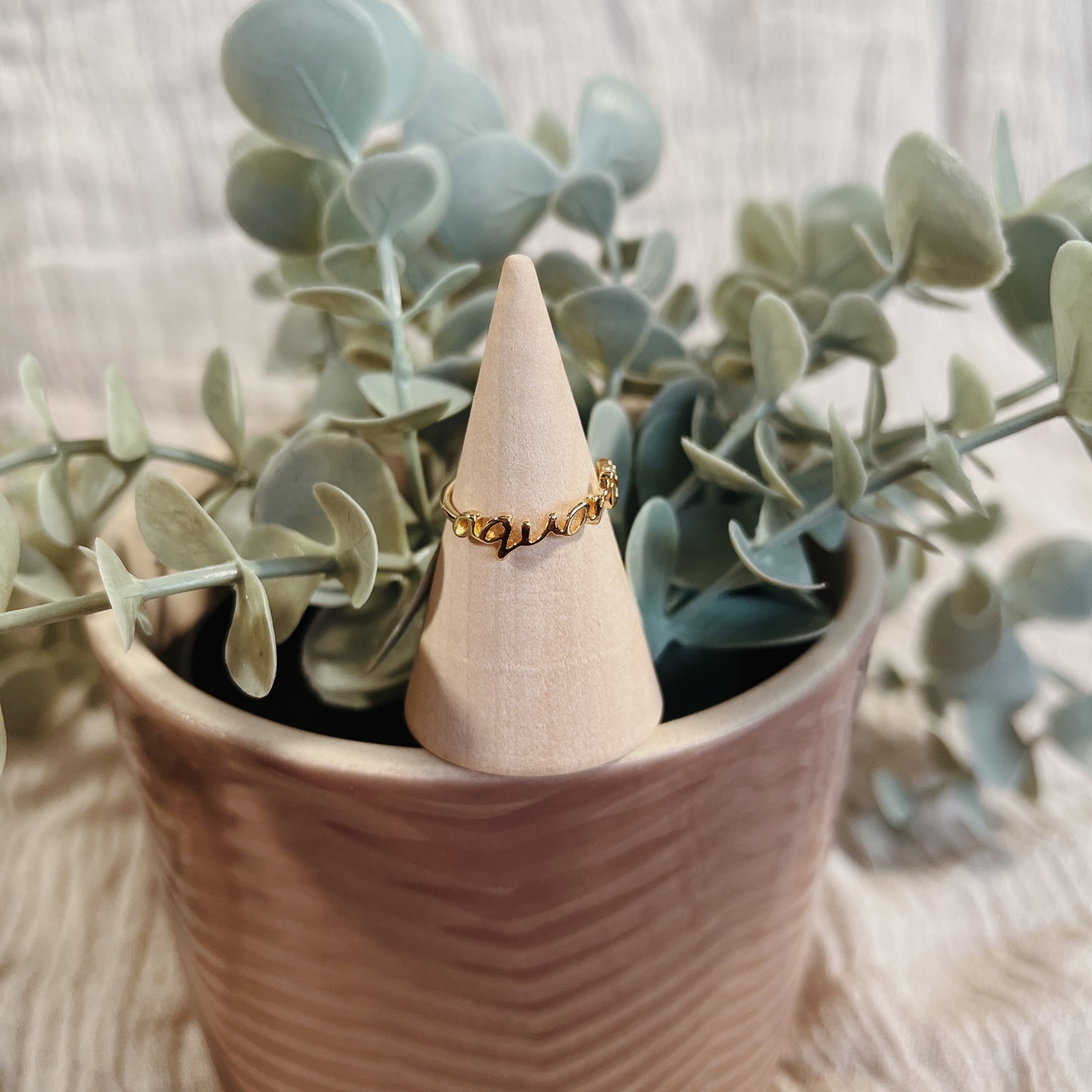 Zodiac Word Ring