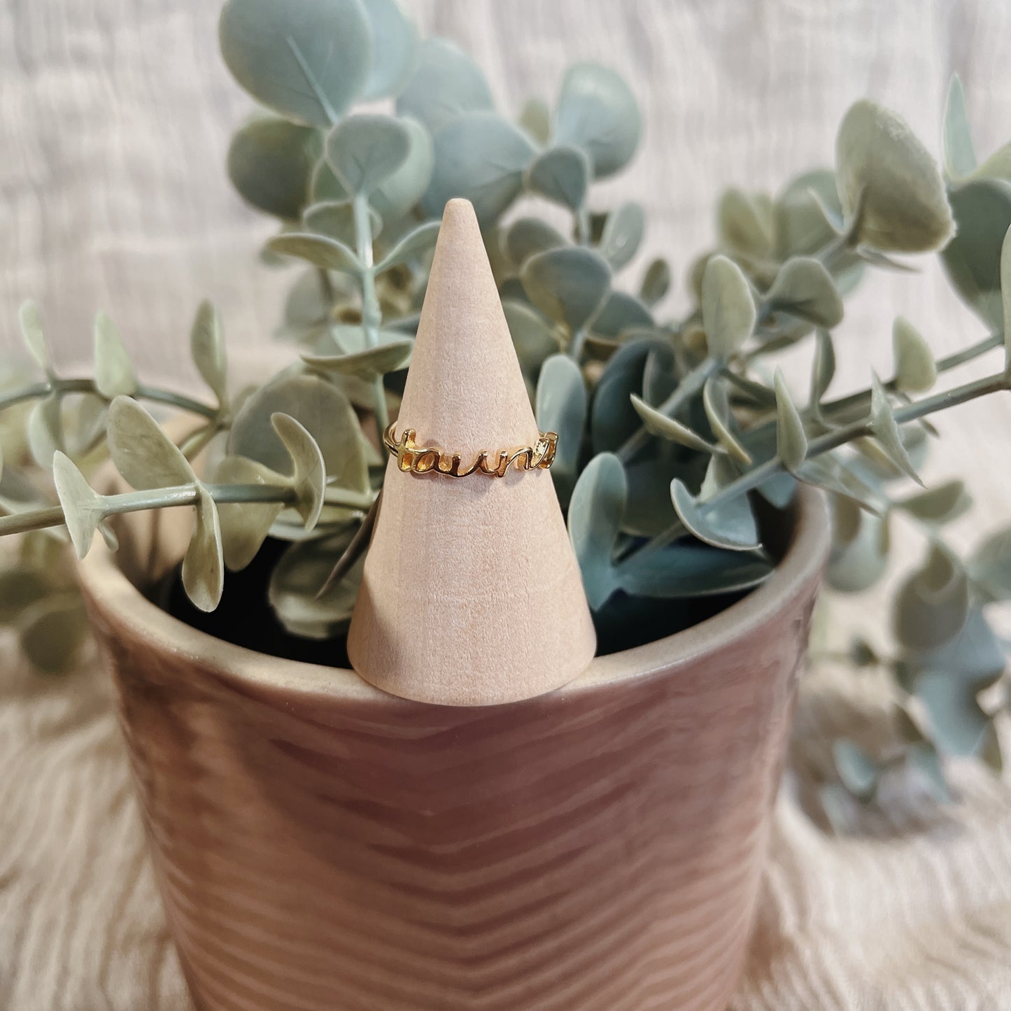 Zodiac Word Ring